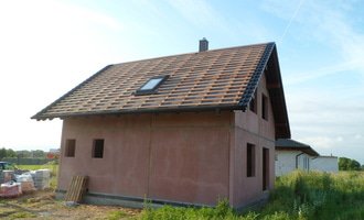 Střecha novostavby rodinného domu Mladá Boleslav