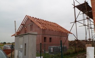 Střecha novostavby RD