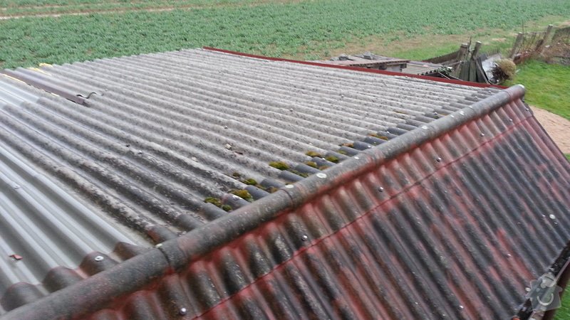 Pokrývačské práce - pokrytí střechy: 1