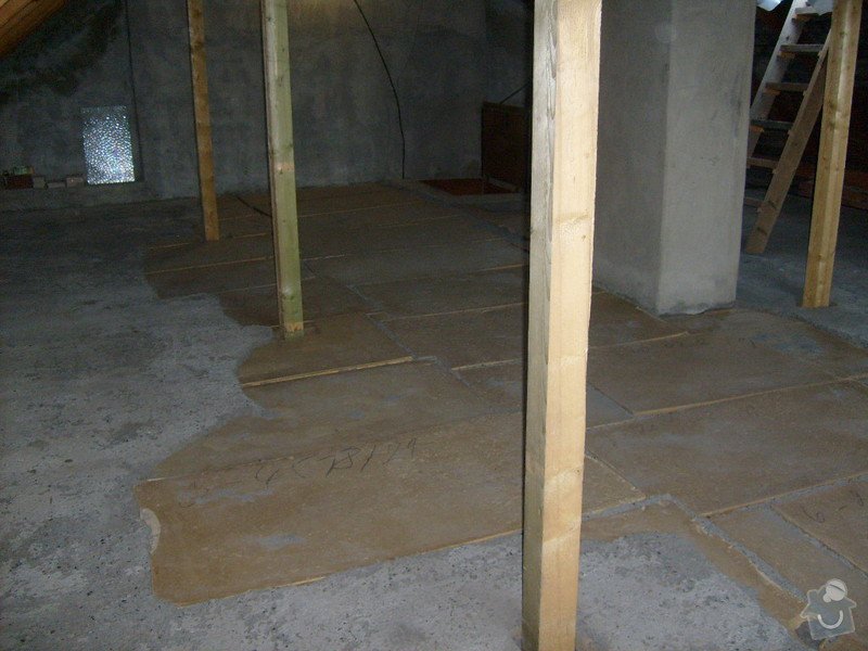 Anhydridovou podlahu na půdě cca. 80m2: S6303286