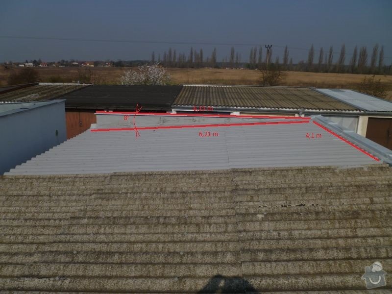Rekostrukce střechy garáže: 2013-03-30_garaz_004