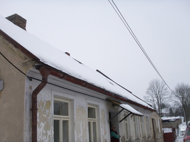Rekonstrukce staré střechy: PICT3829