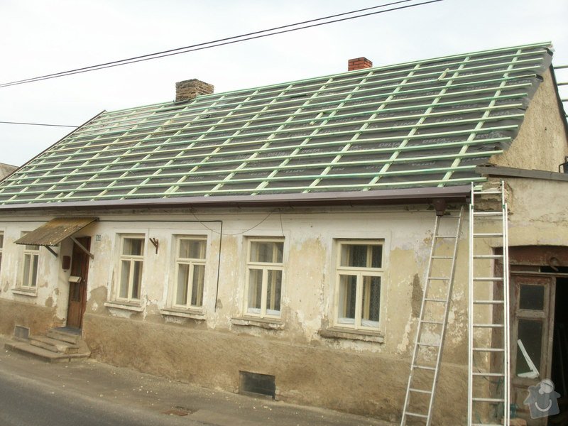 Rekonstrukce staré střechy: PICT3887