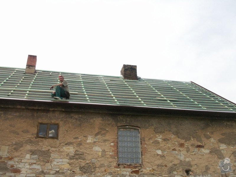 Rekonstrukce staré střechy: PICT3891