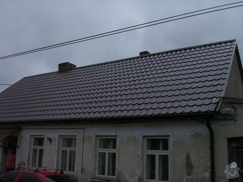 Rekonstrukce staré střechy: PICT3904