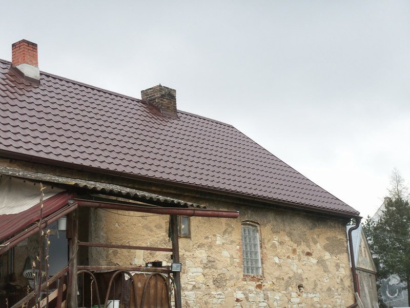 Rekonstrukce staré střechy: PICT3908