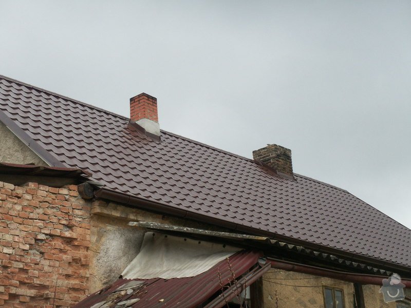 Rekonstrukce staré střechy: PICT3909