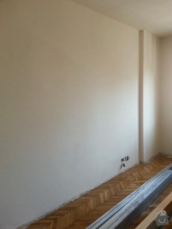 Odhlučnění stěny bytu, plocha stěny 16m2: 20140313_094545