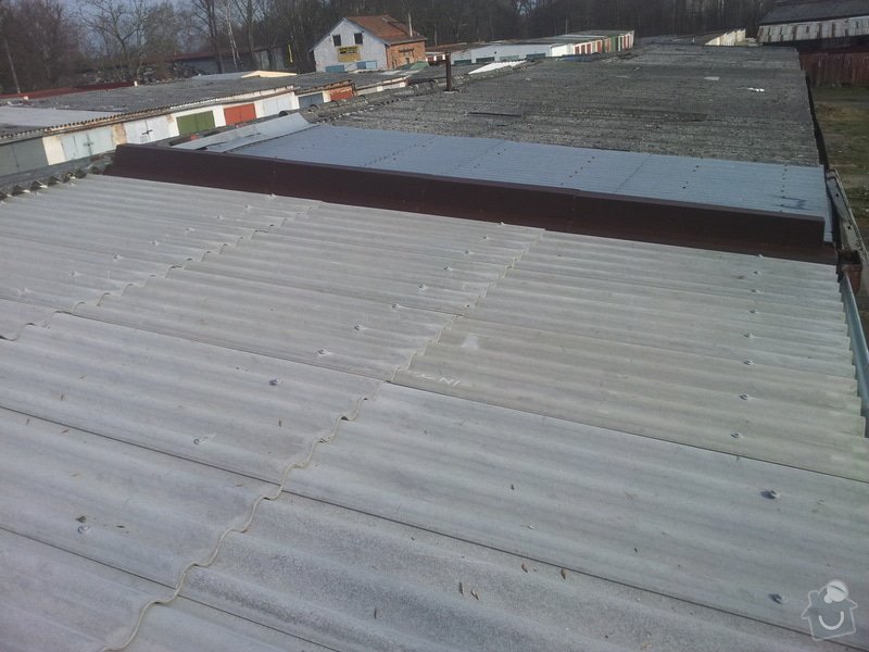 Oprava střechy garáže: 20140328_083222