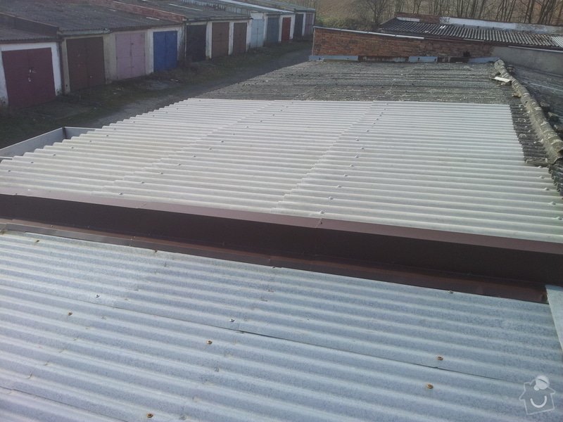 Oprava střechy garáže: 20140328_083252