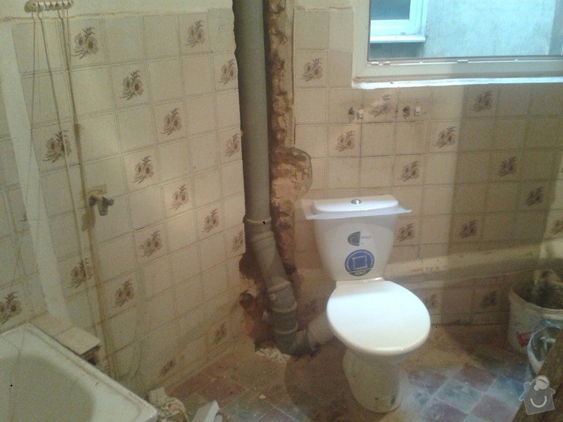Rekonstrukce koupelny: 20140402_081634