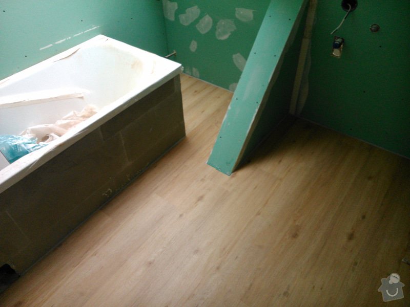 Rekonstrukce bytu, vinylová podlaha - Kuřim: Kurim11