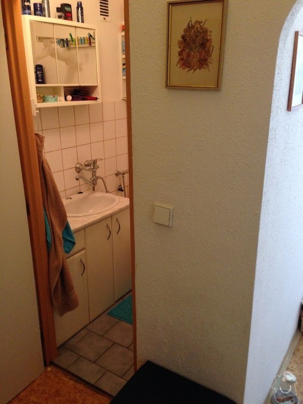 Rekonstrukce koupelny a wc - panelak: IMG_1779