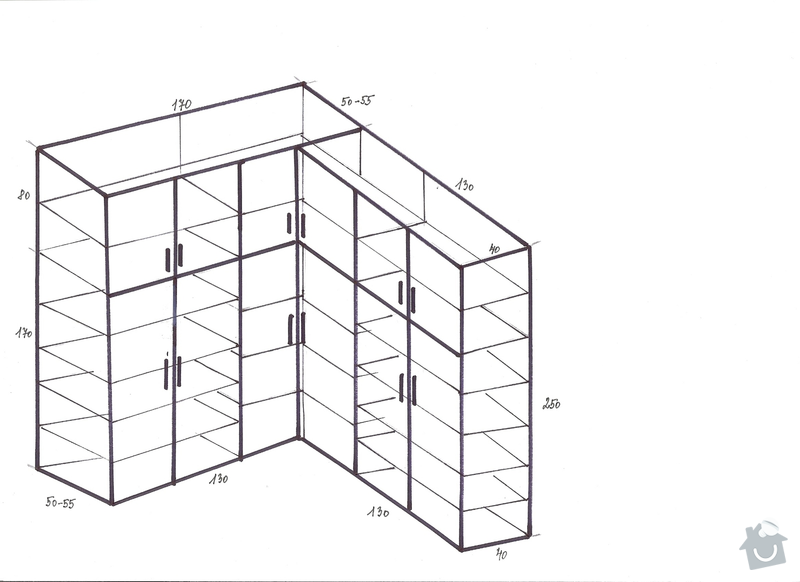 Vestavěná rohová skříň: NAKRES_c._1