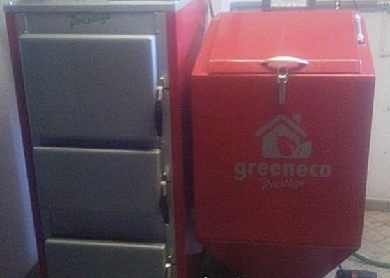 Prodej Automatický kotel Greeneco 20kW + montáž 