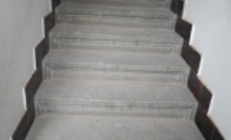 Nove kamenne schody - stav před realizací