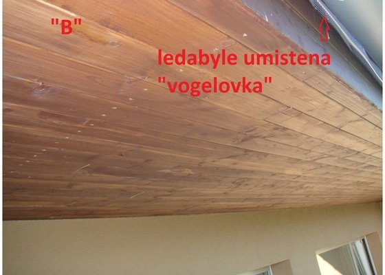 Oprava podbiti strechy + ochrana proti ptakum