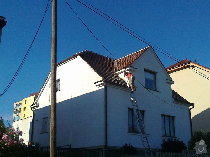 Pokrývačské práce - oprava střechy z pálených tašek: Fotografie0256
