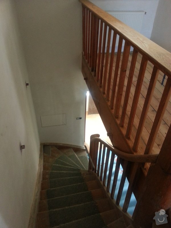 Renovace dřevěných schodů: 20140614_154204