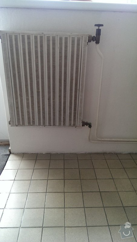 Výměna radiátorů (5ks) + termostatické hlavice: Kuchyne