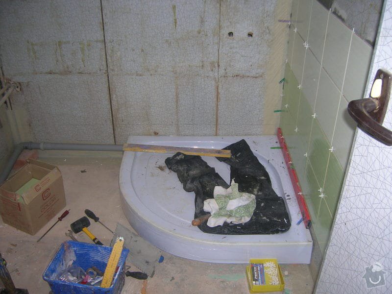 Rekonstrukce koupelny Hrádek u Rokycan: DSCN7020