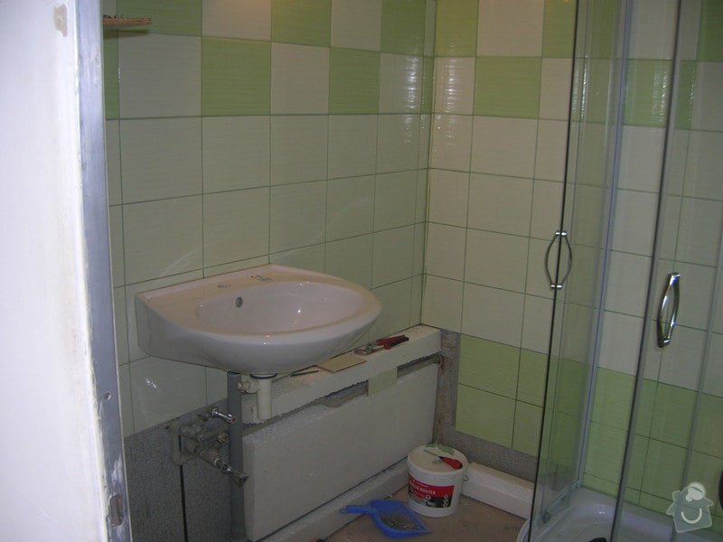 Rekonstrukce koupelny Hrádek u Rokycan: DSCN7025