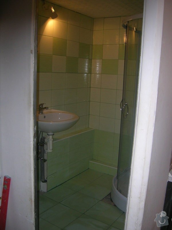 Rekonstrukce koupelny Hrádek u Rokycan: DSCN7030