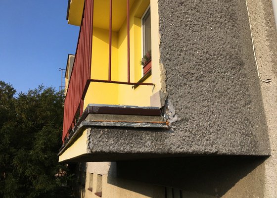 Oprava balkónu