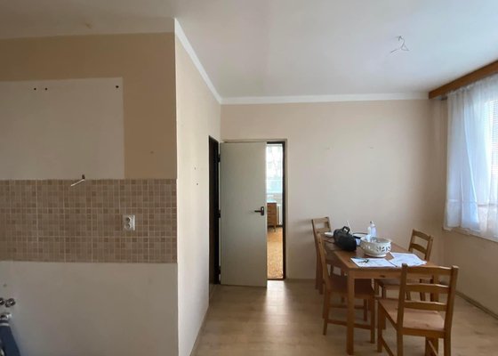 Rekonstrukce panelového bytu 3+1, 75m2 Praha-Michle