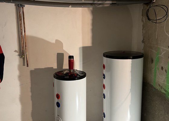 Instalace tepelného čerpadla