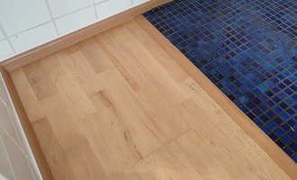 Oprava - broušení a lakování - podlahy 17 m2