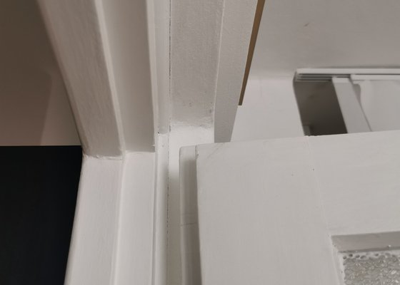 Zúžení interiérových dveří z dvoukřídlých na jednoduché