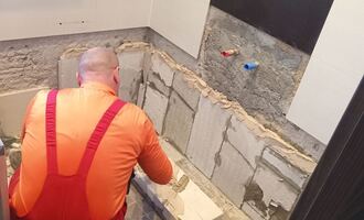 Částečná rekonstrukce koupelny