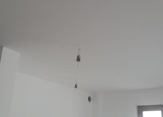 Oprava stropu + výmalba celého bytu