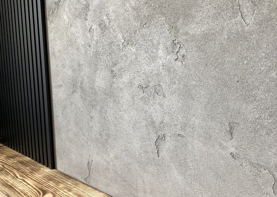 Dekorativní stěrka Travertino Romano - betonová