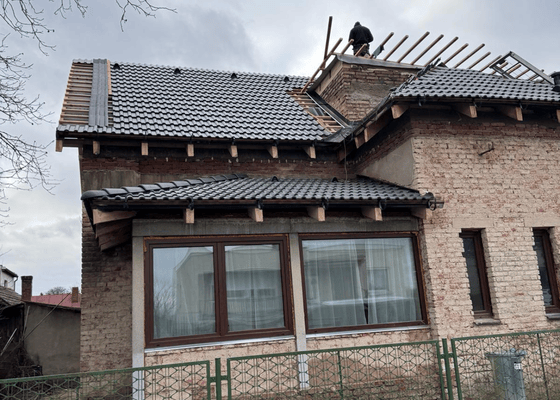 Projekt pro stavební povolení a realizace střechy