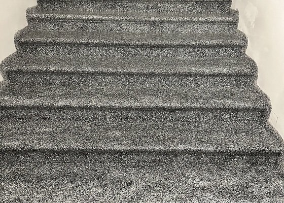 Oprava teracovych schodů