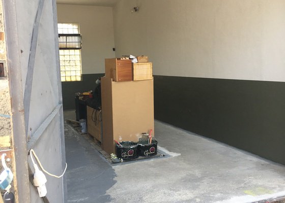 Částečná rekonstrukce dílny/garáže