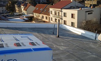 Zateplení plocha střechy