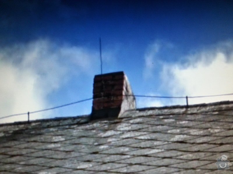 Oprava eternitové střechy: 20140814_205907