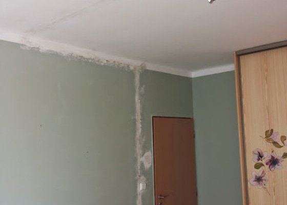 Elektroinstalace 2/2 části bytu + zednické začištění