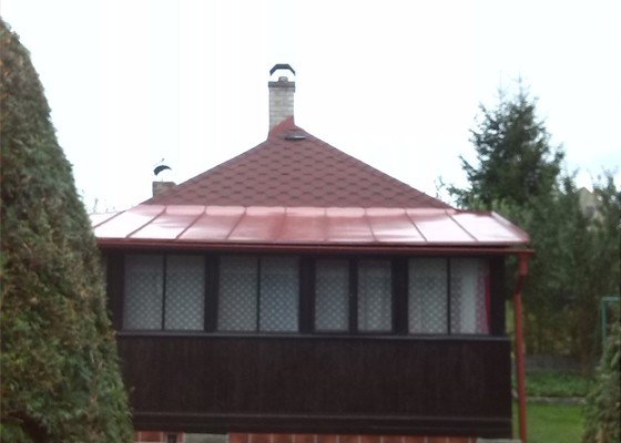 Rekonstrukce střechy ny chatě