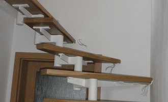 Zábradlí - schodiště - stav před realizací