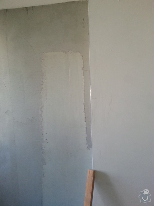 Odhlučnění stěny, nová podlaha, štukování: 20140828_154557