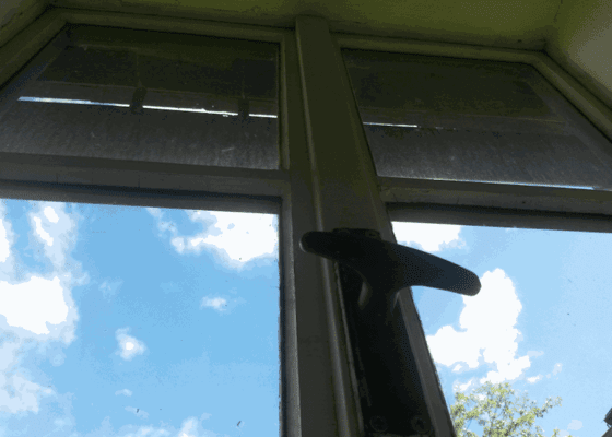 Vymena oken a vchodovych dveri na chalupe - stav před realizací