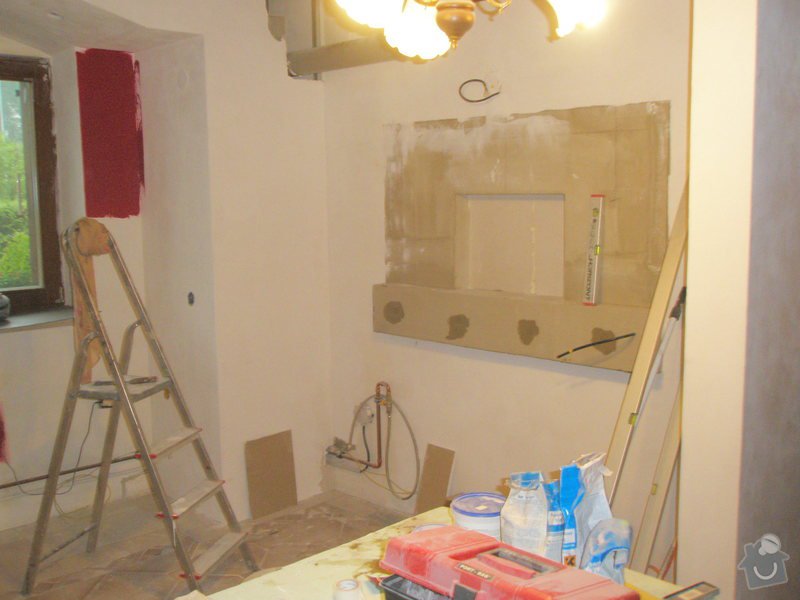 Rekonstrukce kuchyně, obyvacího pokoje a stavba prodejny: P5180297