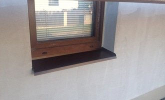 Klempir - oplechovani vnejsi parapet oken