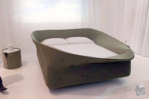 Výroba atypické čalouněné postele: colletto3