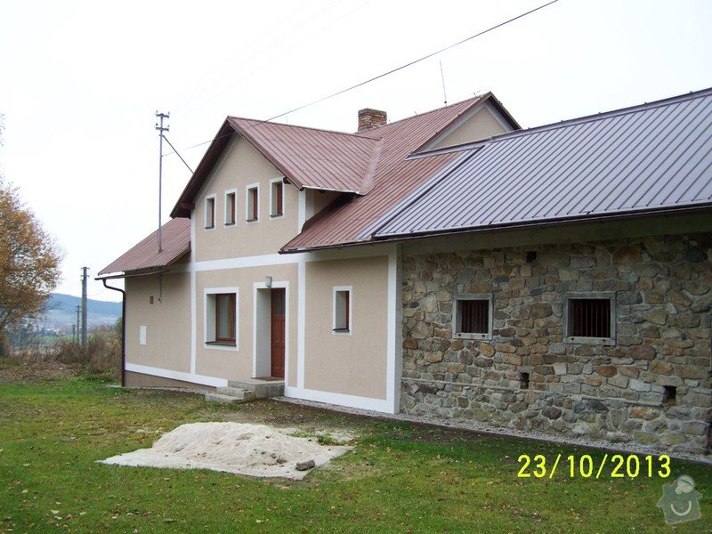 Zateplení systém ECORAW , střecha na stodole: 100_1876