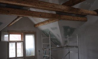 Renovace špaletových oken, vložení izolačních skel - stav před realizací